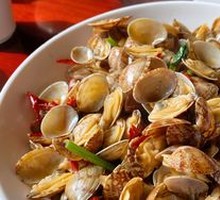 Spicy Stir-Fried Clams