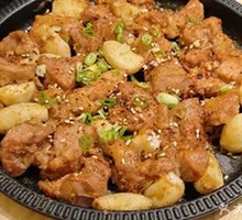 Iron Plate Grilled Pork Belly