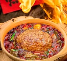 Oil-Poured Lion's Head Meatballs