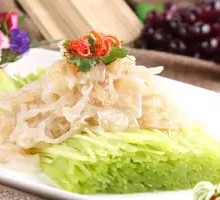 Jellyfish and Cucumber Salad