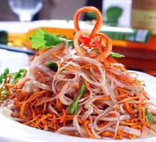 Stir-fried Ear Slivers with Cordyceps