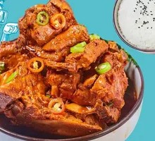 Braised Beef Bone Rice
