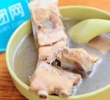 Pork Rib with Chinese Cabbage and Kelp Soup