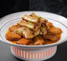 Stewed Spare Ribs with Knife Fish