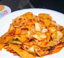 Spicy Kimchi Potato Rice Bowl