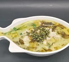 Sichuan-style Fish with Pickled Cabbage and Pepper Rice