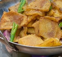 Spicy Potatoes in Dry Pot