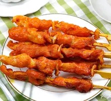 Fried Pork Skewers