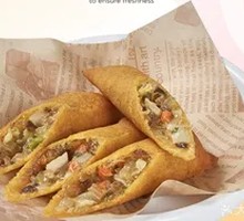 Vegetarian Three Delicacies Spring Roll