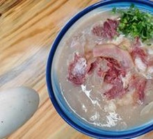 Ox Head Meat Egg Soup