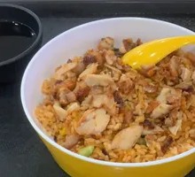 Honey-glazed BBQ Rice Bowl
