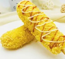 Cheese Stick with Stringy Texture