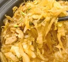 Minced Pork with Sour Cabbage Noodles