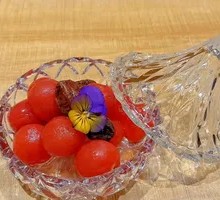 Red Wine Marinated Cherry Tomatoes