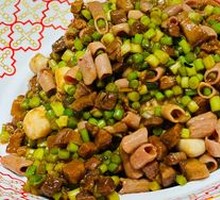 Sea Cucumber Rice Toss