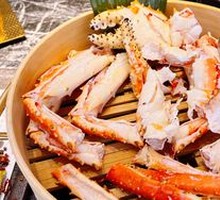 Garlic-Flavored King Crab