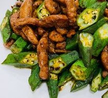 Okra and Beef Stir-fry
