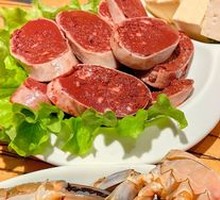 Blood Sausage and Tofu