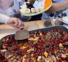 Preserved Egg with Green Pepper and Eggplant Mash