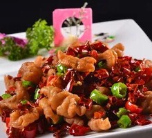 Dry-Fried Pork Intestines