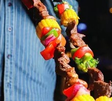 Half-Meter Beef Skewers