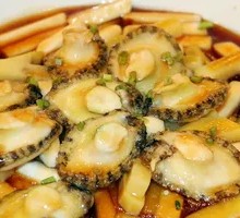 Cheese Baked Abalone with Baby Pumpkin