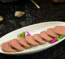 Freshly Sliced Tender Duck Blood