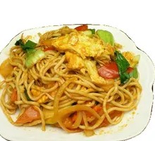 Tomato and Egg Fried Noodles