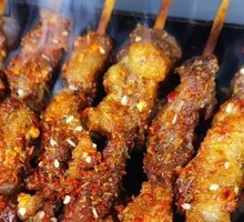 Grilled Lamb Skewers