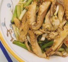 Scallops with Green Onion