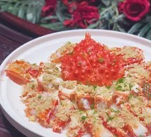 Steamed Alaskan King Crab