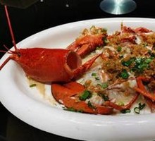 Golden Garlic Steamed Canadian Lobster