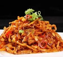 Sour Radish Stir-Fried Glass Noodles