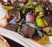 Stir-fried Lamb Blood