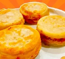 Three Fresh Meat Burger