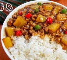 Potato and Minced Pork Rice