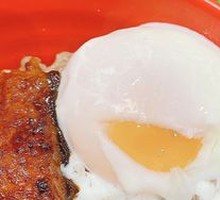 Warm Egg Beef Eel Donburi