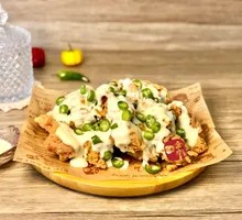 Green Pepper Milkshake Fried Chicken