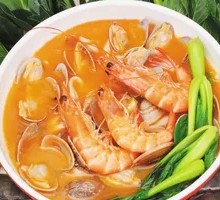 Shrimp Seafood Noodles