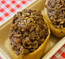 Grilled Beef and Tofu Skin Roll