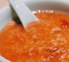 Tomato Dumpling Soup