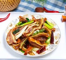 Pork Ear with Cucumber Salad