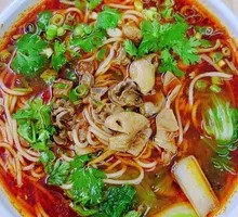 Pickled Chili Chicken Offal Rice Noodles