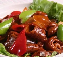 Spicy Stir-fried Pig Intestine Heads
