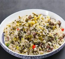 Sour Cabbage Beef Fried Rice