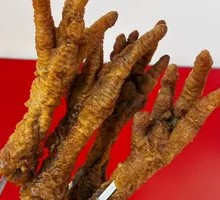 Braised Chicken Feet with Tiger Skin