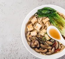 Tofu and Pickled Vegetable Noodles