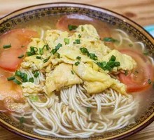 Egg Skin Pickled Vegetable Noodles