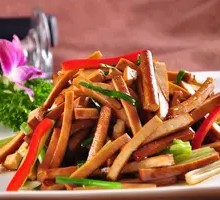 Stir-Fried Tofu Sheets