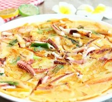 Seafood Scallion Pancake